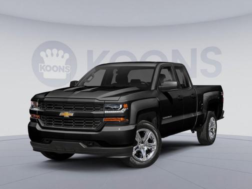 Black 2018 Chevrolet Silverado 1500 Custom