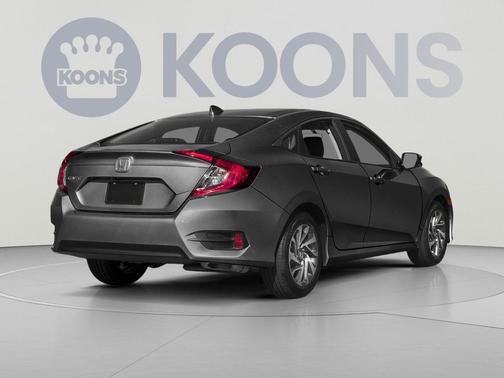 Polished Metal Metallic 2017 Honda Civic EX