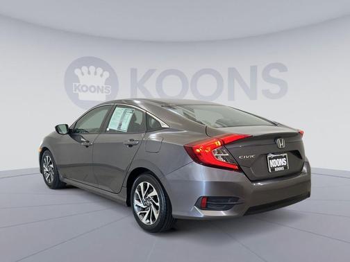 Modern Steel Metallic 2016 Honda Civic EX