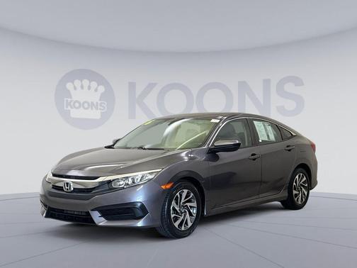 Modern Steel Metallic 2016 Honda Civic EX