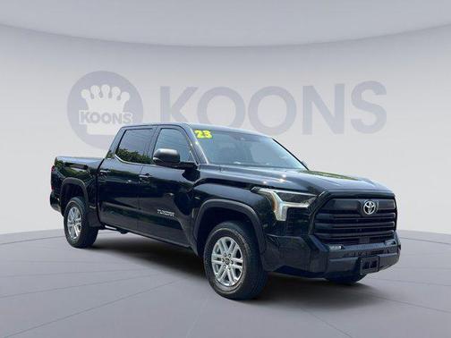 Midnight Black Metallic 2023 Toyota Tundra SR5