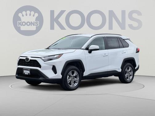 Ice Cap 2025 Toyota RAV4 Hybrid XLE