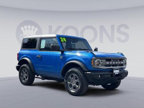 Velocity Blue Metallic 2024 Ford Bronco Big Bend