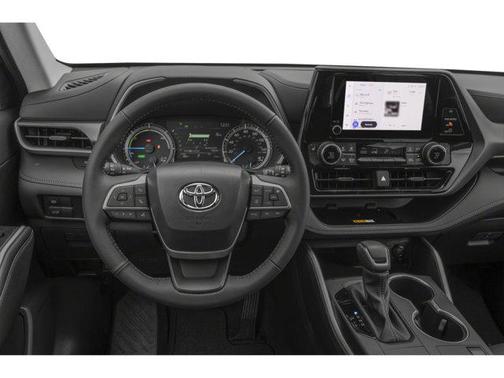 Midnight Black Metallic 2026 Toyota Highlander Hybrid XLE