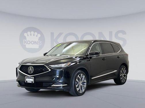 Majestic Black Pearl 2023 Acura MDX Technology Package