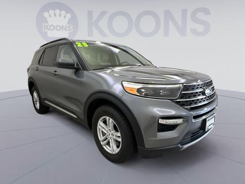 Carbonized Gray Metallic 2023 Ford Explorer XLT