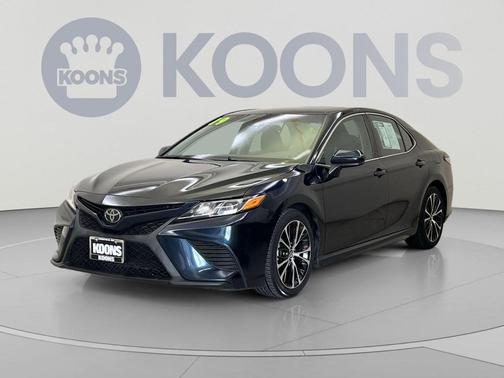 Galactic Aqua Mica 2019 Toyota Camry LE