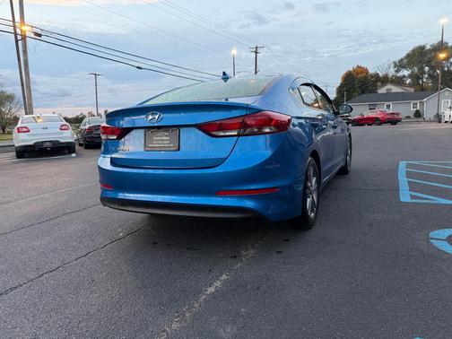 Electric Blue 2018 Hyundai ELANTRA SEL