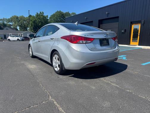 Radiant Silver 2013 Hyundai ELANTRA GLS