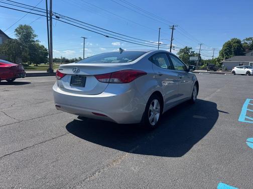 Radiant Silver 2013 Hyundai ELANTRA GLS