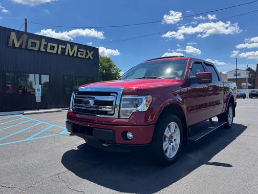 Vermillion Red 2013 Ford F-150 SUPERCREW