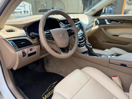 White Diamond Tricoat 2014 Cadillac CTS 2.0L Turbo Luxury