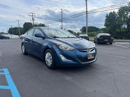 Windy Sea Blue 2014 Hyundai ELANTRA SE