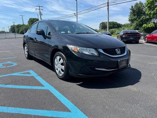 Crystal Black Pearl 2013 Honda Civic LX
