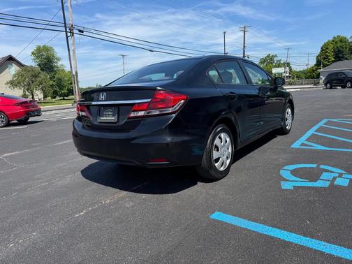 Crystal Black Pearl 2013 Honda Civic LX