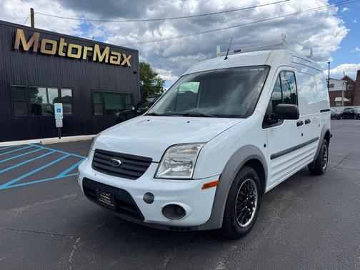Frozen White 2013 Ford Transit Connect XLT