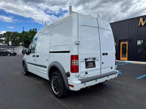 Frozen White 2013 Ford Transit Connect XLT