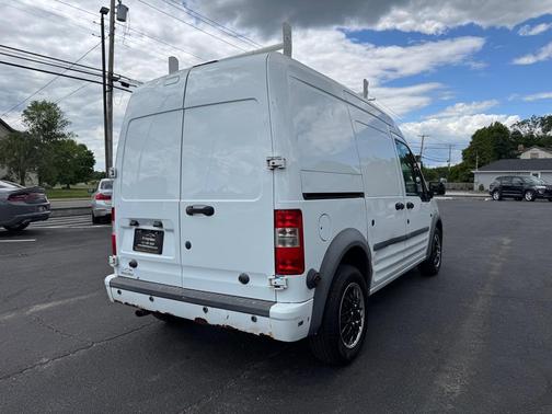 Frozen White 2013 Ford Transit Connect XLT