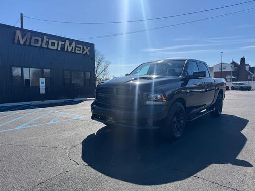 BLACK 2015 RAM 1500 Sport