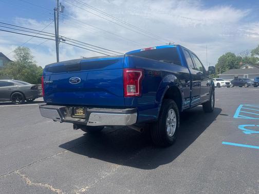 Lightning Blue 2017 Ford F-150 XLT
