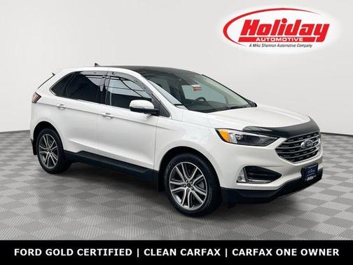 Star White 2023 Ford Edge Titanium