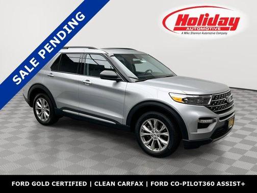 Iconic Silver Metallic 2023 Ford Explorer XLT