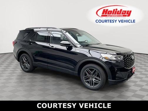 Agate Black Metallic 2026 Ford Explorer ST-Line