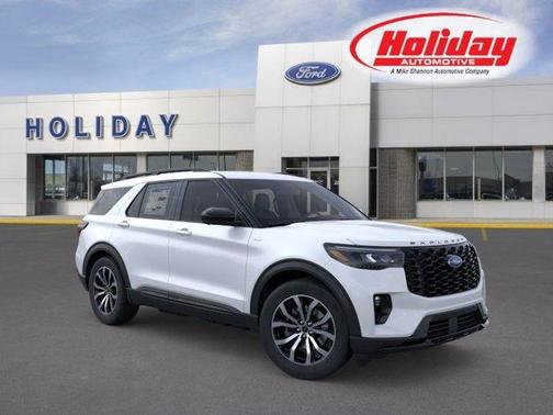 Star White 2026 Ford Explorer ST-Line