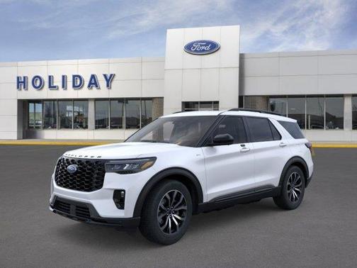 Star White 2026 Ford Explorer ST-Line
