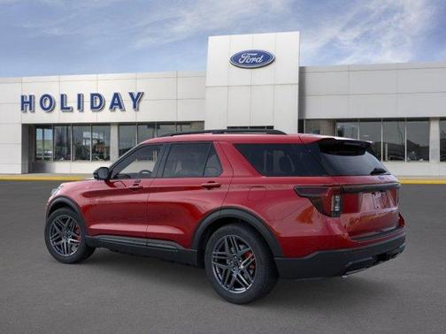 Red 2026 Ford Explorer ST-Line