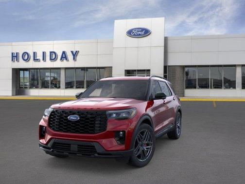 Red 2026 Ford Explorer ST-Line
