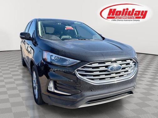 Agate Black Metallic 2024 Ford Edge Titanium