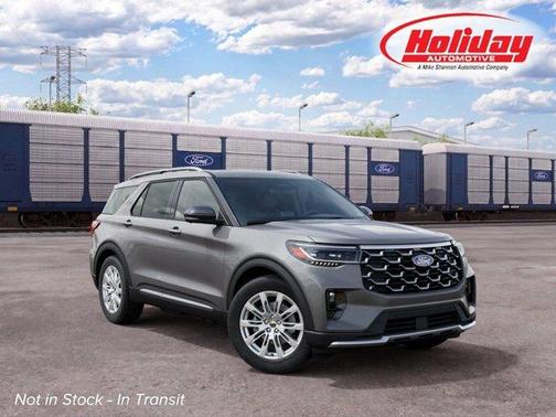 Gray 2027 Ford Explorer Platinum