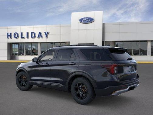 Agate Black Metallic 2026 Ford Explorer Tremor