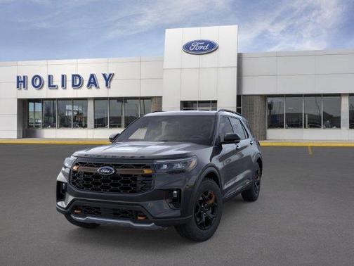Agate Black Metallic 2026 Ford Explorer Tremor