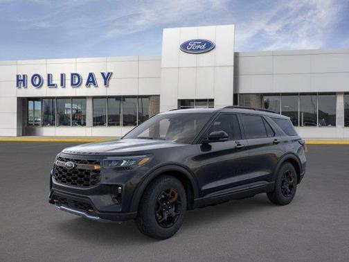 Agate Black Metallic 2026 Ford Explorer Tremor