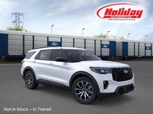 Star White 2026 Ford Explorer ST-Line