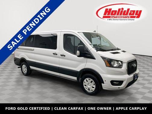 Oxford White 2024 Ford Transit-350 XLT