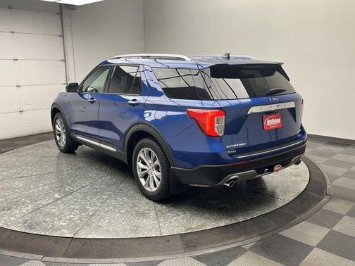 Atlas Blue Metallic 2021 Ford Explorer Limited