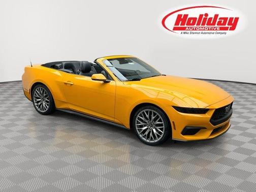 Orange Fury 2026 Ford Mustang EcoBoost Premium