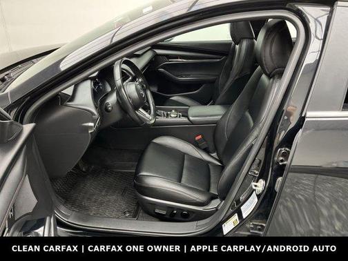 Jet Black 2024 Mazda Mazda3 FWD w/Preferred Package