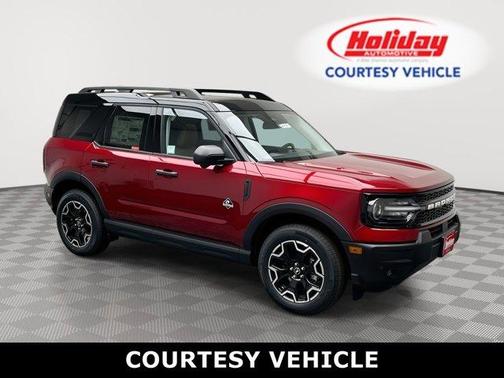 Ruby Red Metallic Tinted Clearcoat 2026 Ford Bronco Sport Outer Banks