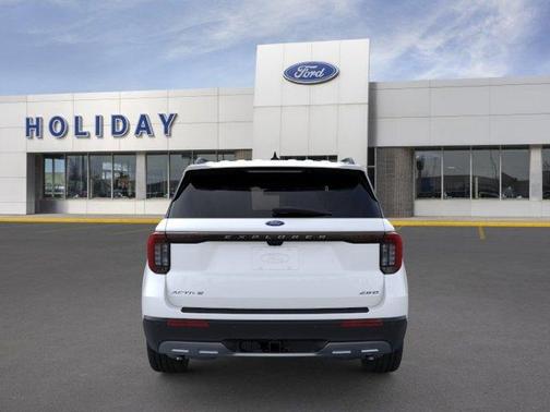 Star White 2026 Ford Explorer Active