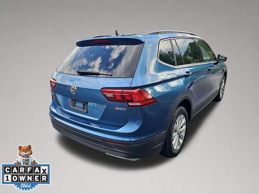 Blue Metallic 2019 Volkswagen Tiguan 2.0T SE 4MOTION