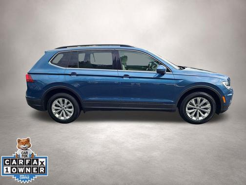 Blue Metallic 2019 Volkswagen Tiguan 2.0T SE 4MOTION