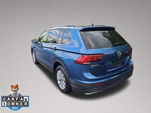 Blue Metallic 2019 Volkswagen Tiguan 2.0T SE 4MOTION