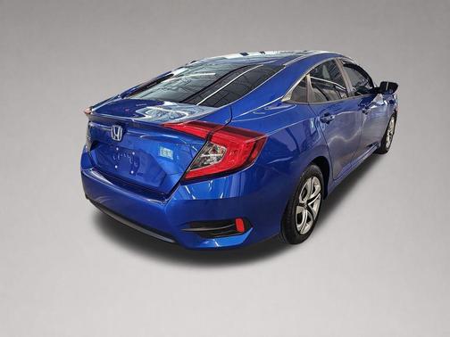 Aegean Blue Metallic 2016 Honda Civic LX