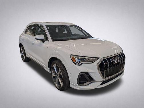 Glacier White 2020 Audi Q3 45 S line Prestige