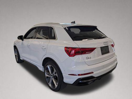 Glacier White 2020 Audi Q3 45 S line Prestige