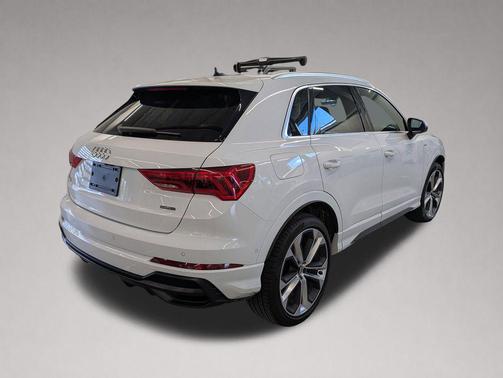 Glacier White 2020 Audi Q3 45 S line Prestige